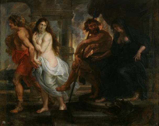 Orfeo y Eurídice de Rubens