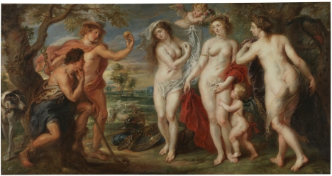 El juicio de Paris - Rubens